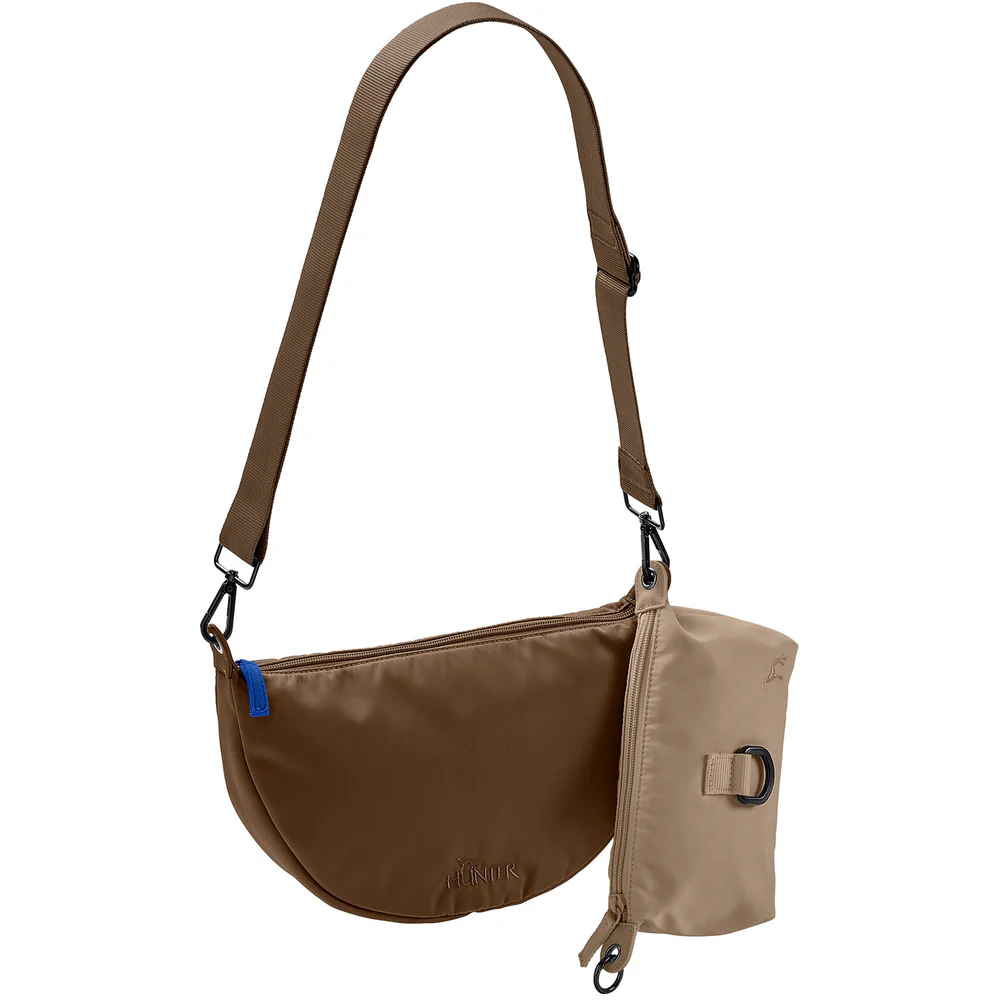 Hunter Crossbody taske Charlotte i brun